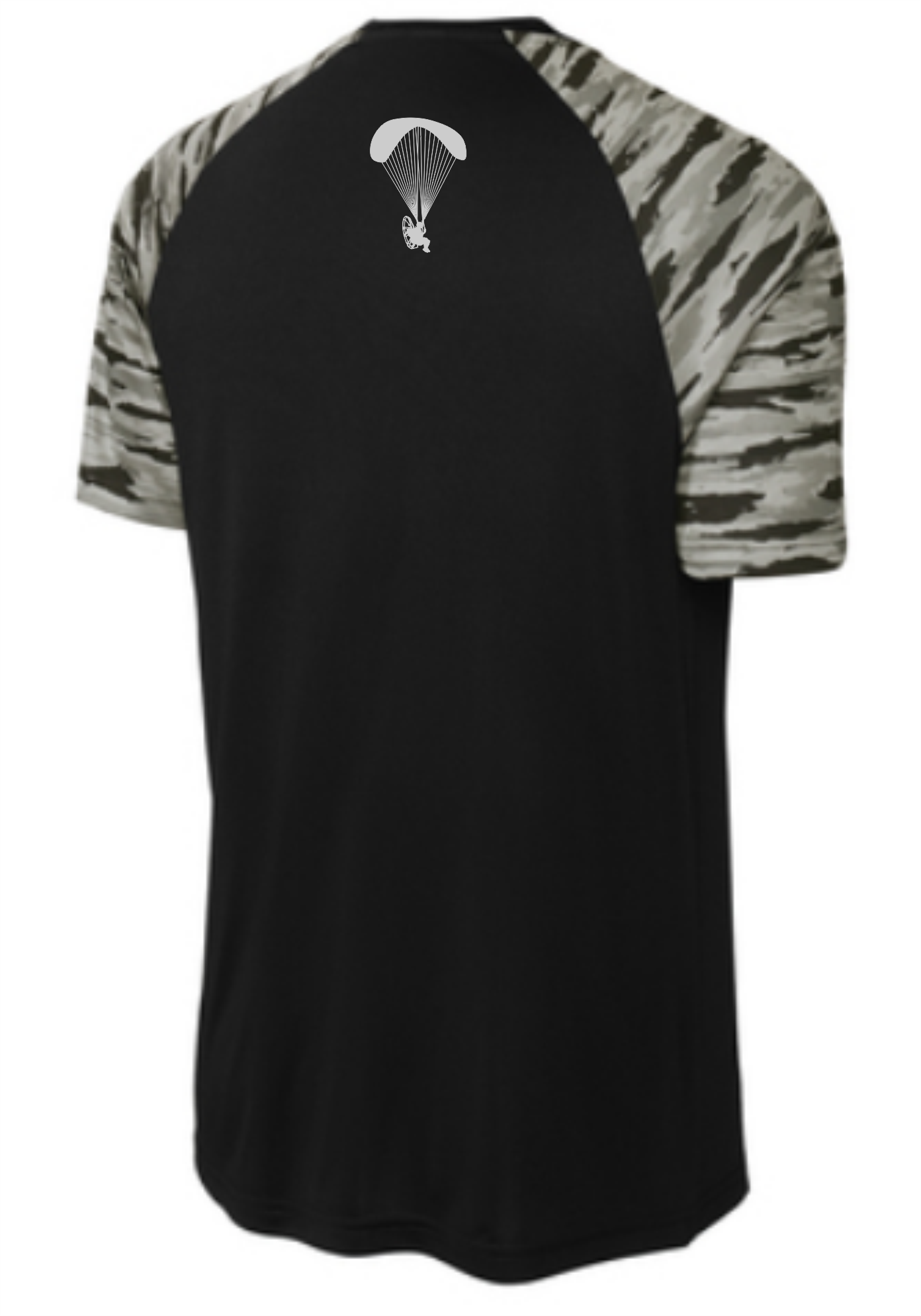 Lone Star Paramotor Drift Camo Colorblock Tee