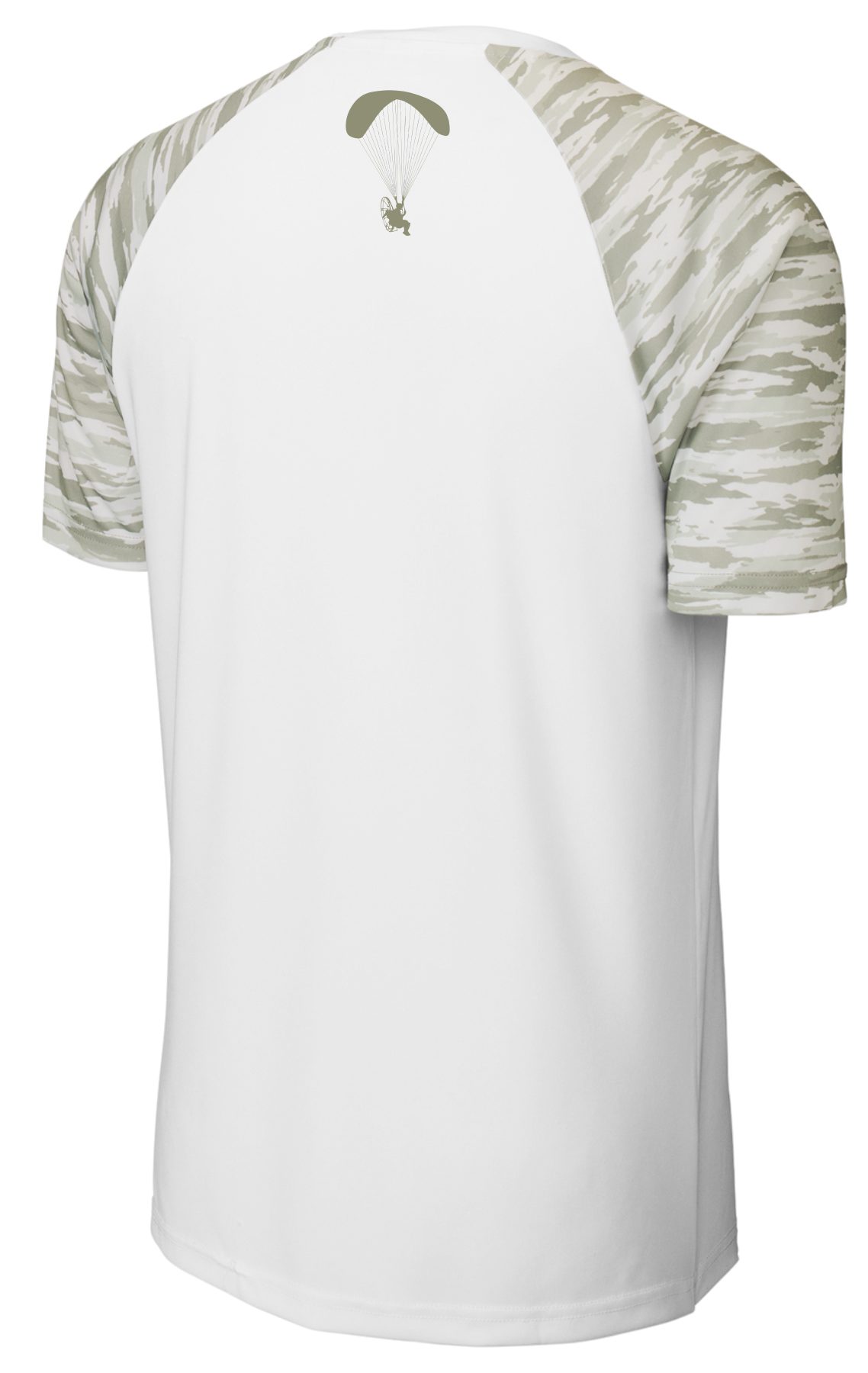 Lone Star Paramotor Drift Camo Colorblock Tee